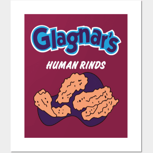Glagnar's Human Rinds Posters and Art